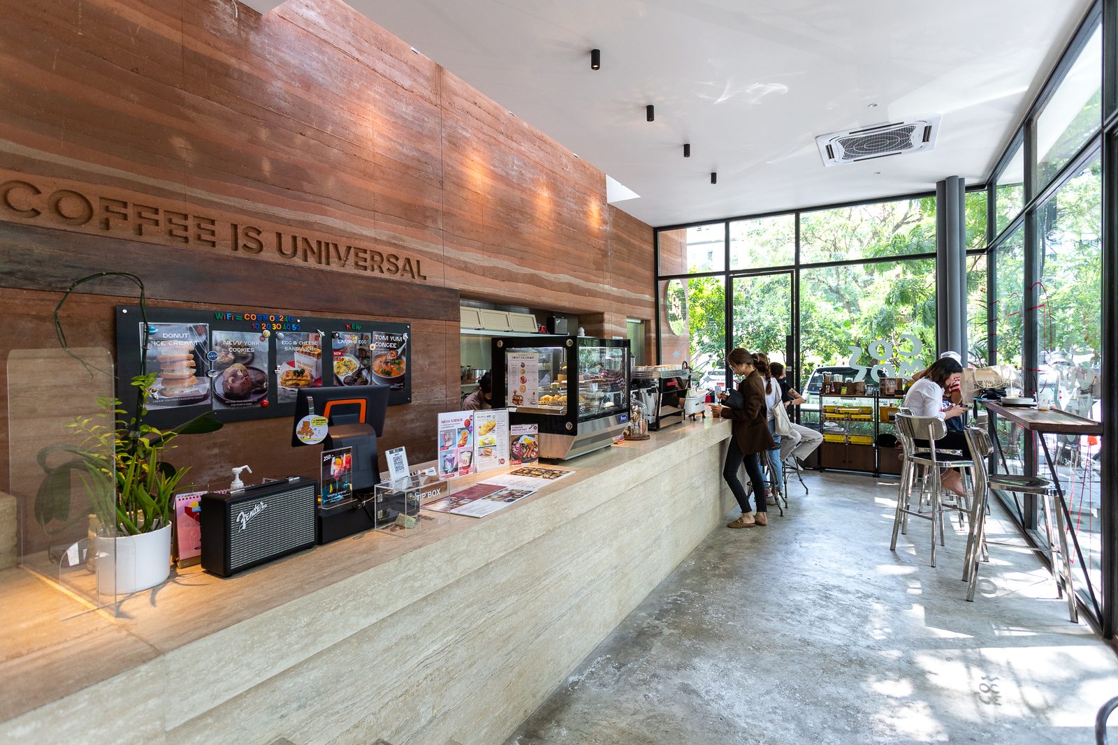 Cosmos Cafe dining space